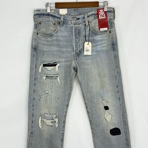 Levi’s 501 NWT Men’s 150 Anniversary Jeans Button Fly Straight Leg Size 32x32
